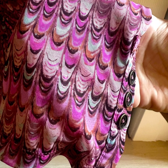 FREE PEOPLE LUCKY SHIRTEE long sleeve mesh top - Picture 5 of 5